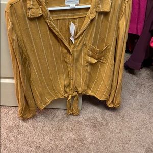 American Eagle Tie Blouse